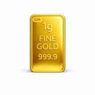 سبيكة 1 جرام عيار 24 نقاء 999.9