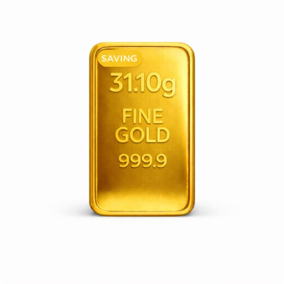 سبيكة 31.10 جرام عيار 24 نقاء 999.9
