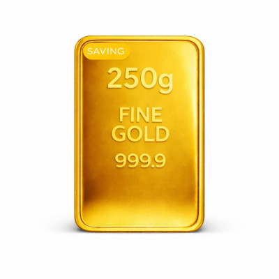 سبيكة 250 جرام عيار 24 نقاء 999.9
